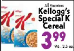 Marino's Supermarket Kellogg's Special K Cereal offer