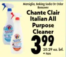Marino's Supermarket Chante Clair Italian All Purpose Cleaner offer