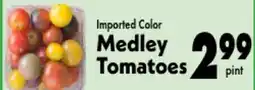 Marino's Supermarket Imported Color Medley Tomatoes offer