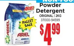 Jetro ARIEL Powder Detergent offer