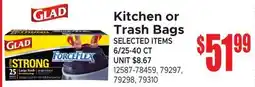 Jetro Kitchen or Trash Bags offer