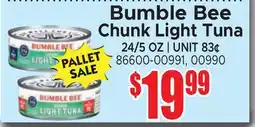 Jetro Bumble Bee Chunk Light Tuna offer