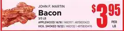 Jetro JOHN F. MARTIN Bacon offer