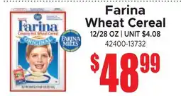 Jetro Farina Wheat Cereal offer
