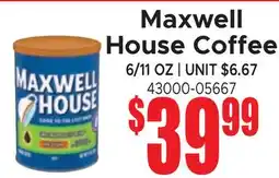 Jetro Maxwell House Coffee offer