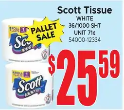Jetro Scott Tissue offer