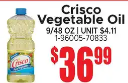 Jetro Crisco Vegetable Oil offer