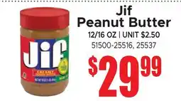 Jetro Jif Peanut Butter offer