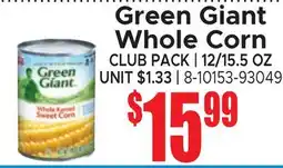 Jetro Green Giant Whole Corn offer