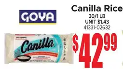 Jetro Canilla Rice offer