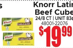 Jetro Knorr Latin Beef Cubes offer