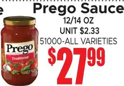 Jetro Prego Sauce offer