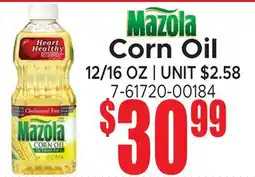 Jetro Mazola Corn Oil offer
