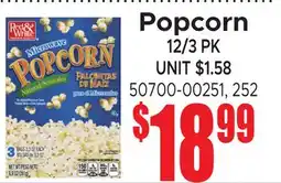 Jetro Popcorn offer