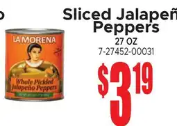 Jetro Sliced Jalapeño Peppers offer