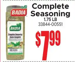 Jetro BADIA Complete Seasoning offer