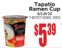 Jetro Tapatio Ramen Cup offer