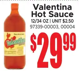 Jetro Valentina Hot Sauce offer
