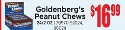 Jetro Goldenberg's Peanut Chews offer