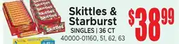 Jetro Skittles & Starburst offer