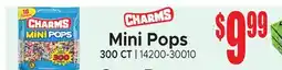 Jetro CHARMS Mini Pops offer