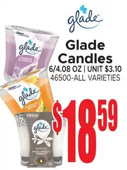 Jetro Glade Candles offer