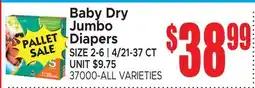 Jetro Baby Dry Jumbo Diapers offer