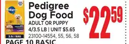Jetro Pedigree Dog Food offer