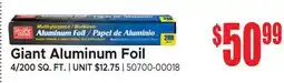 Jetro Giant Aluminum Foil offer