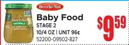 Jetro Beech Nut Baby Food offer