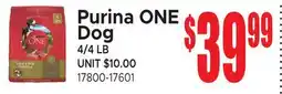 Jetro Purina ONE Dog offer