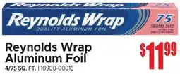 Jetro Reynolds Wrap Aluminum Foil offer