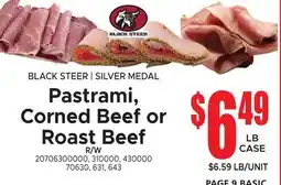Jetro BLACK STEER | SILVER MEDAL Pastrami, Corned Beef or Roast Beef offer