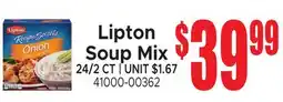 Jetro Lipton Soup Mix offer