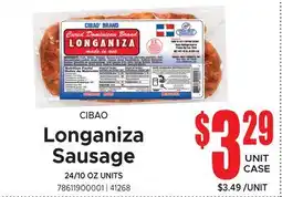 Jetro CIBAO Longaniza Sausage offer
