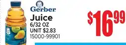 Jetro Gerber Juice offer