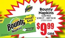 Jetro Bounty Napkins offer