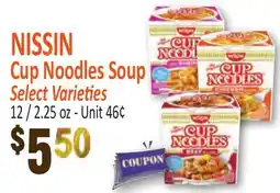 Jetro NISSIN Cup Noodles Soup offer
