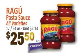 Jetro RAGÚ Pasta Sauce offer