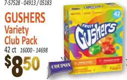 Jetro GUSHERS Variety Club Pack offer