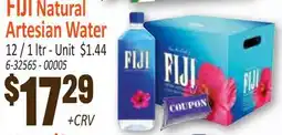 Jetro FIJI Natural Artesian Water offer