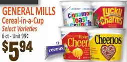 Jetro GENERAL MILLS Cereal-in-a-Cup offer