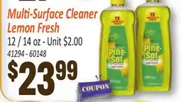 Jetro Pine-Sol Multi-Surface Cleaner Lemon Fresh offer