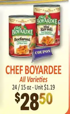 Jetro CHEF BOYARDEE All Varieties offer