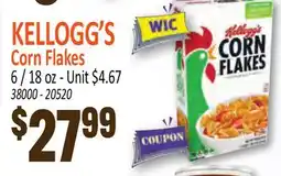 Jetro KELLOGG'S Corn Flakes offer