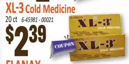 Jetro XL-3 Cold Medicine offer