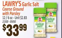 Jetro LAWRY'S Garlic Salt Coarse Ground with Parsley offer