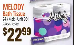 Jetro MELODY Bath Tissue offer