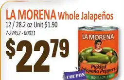 Jetro LA MORENA Whole Jalapeños offer