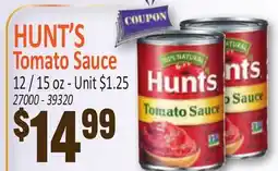 Jetro HUNT'S Tomato Sauce offer